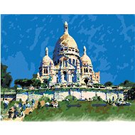 Diamondi - SACRE COEUR IN PARIS, 40x50 cm, unframed and without canvas shut off - Diamond Painting