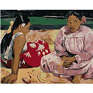 Diamondi - TAHTIANS ON THE BEACH (PAUL GAUGUIN), 40x50 cm, unframed and without canvas - Diamond Painting