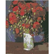 Diamondi - VASE WITH A MAN (VINCENT VAN GOGH), 40x50 cm, off canvas on frame - Diamond Painting