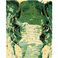 Diamondi - Diamond painting - Painted abstract elephant - Diamond Painting