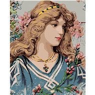 Diamondi - VICTORIAN WOMAN, 40x50 cm, without frame and without canvas shut off - Diamond Painting