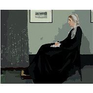 Diamondi - Diamond painting - WHISTLER'S MOTHER (J. MCNEILL WHISTLER), 40x50 cm, without frame and w - Diamond Painting