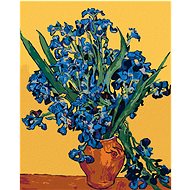 Diamondi - COSATCE ON A YELLOW BACKGROUND BY VAN GOGH, 40x50 cm, without frame and without shutting  - Diamond Painting