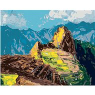 Diamondi - MACHU-PICCHU IN PERU, 40x50 cm, unframed and without canvas - Diamond Painting