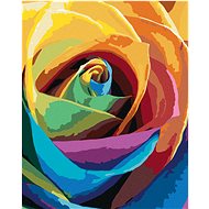 Diamondi - SPIRIT ROSE, 40x50 cm, without frame and without canvas shut off - Diamond Painting