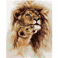 Diamondi - Diamond painting - LOVING LION - Diamond Painting