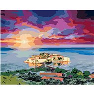 Diamondi - VIEW OF STEPHANUS, 40x50 cm, without frame and without shutting off the canvas - Diamond Painting