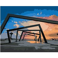 Diamondi - SUNRISE IN SAUDI ARABIA, 40x50 cm, unframed and without canvas - Diamond Painting