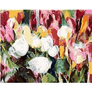 Diamondi - FULL OF ROSES AND TULIPANES, 40x50 cm, without frame and without canvas switching off - Diamond Painting