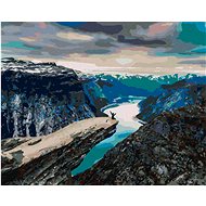 Diamondi - Diamond painting - MAN ON A MOUNTAIN - Diamond Painting