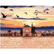 Diamondi - TRAVEL TO MAROC, 40x50 cm, unframed and without canvas - Diamond Painting