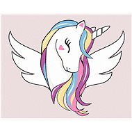 Diamondi - ADORABLE SINGLE RIDER WITH WINGS, 40x50 cm, off canvas on frame - Diamond Painting