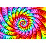 ENJOY Puzzle Rainbow Psychedelic Spiral 1000 pieces - Jigsaw Puzzle
