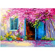 ENJOY Puzzle Blossoming backyard 1000 pieces - Jigsaw Puzzle