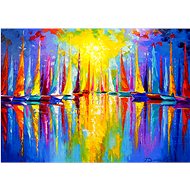 ENJOY Rainbow Sailing Boat Puzzle 1000 pieces - Jigsaw Puzzle