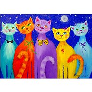 ENJOY Puzzle Smiling cats 1000 pieces - Jigsaw Puzzle