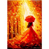 ENJOY Puzzle Autumn lady 1000 pieces - Jigsaw Puzzle