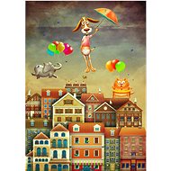ENJOY Puzzle Above the City 1000 pieces - Jigsaw Puzzle