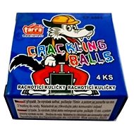 Tarra Práskací kuličky crackling balls - 4 ks - Fireworks