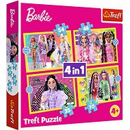 TREFL puzzle Barbie's Merry World 4in1 (35, 48, 54, 70 pieces) - Jigsaw Puzzle
