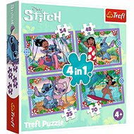 TREFL puzzle Lilo&Stitch: Crazy Day 4in1 (35, 48, 54, 70 pieces) - Jigsaw Puzzle
