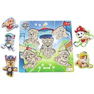 Trefl wooden jigsaw Tlapková patrola - Puzzle