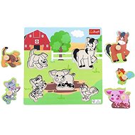 Trefl wooden jigsaw Farm - Puzzle