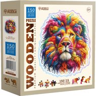 WOODEN CITY Wooden Puzzle - Gentle Lion 150 pieces - Jigsaw Puzzle