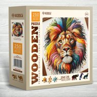 WOODEN CITY Wooden Puzzle - Gentle Lion King 250 pieces - Jigsaw Puzzle