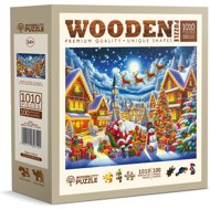 WOODEN CITY Wooden Puzzle - Santa's Holiday Journey 1010 pieces - Jigsaw Puzzle