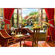 BLUEBIRD Puzzle View from the study 1000 pieces - Jigsaw Puzzle