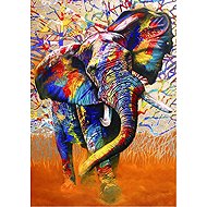 BLUEBIRD Puzzle African colours 1000 pieces - Jigsaw Puzzle