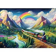 ART PUZZLE Puzzle Rainbow Train 260 pieces - Jigsaw Puzzle