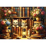 ART PUZZLE Puzzle Cat Library 260 pieces - Jigsaw Puzzle
