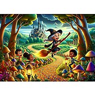 ART PUZZLE Puzzle Cute Witch 100 pieces - Jigsaw Puzzle