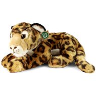 RAPPA Plush leopard lying 40 cm, Eco-Friendly - Soft Toy