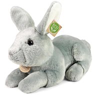 RAPPA Plush rabbit lying 33 cm, Eco-Friendly - Soft Toy