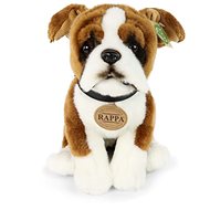 RAPPA Plush dog boxer 27 cm, Eco-Friendly - Soft Toy