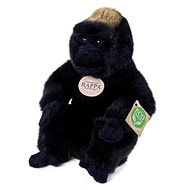 RAPPA Plush gorilla monkey sitting 23 cm, Eco-Friendly - Soft Toy