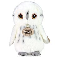 RAPPA Stuffed owl white 18 cm, Eco-Friendly - Soft Toy