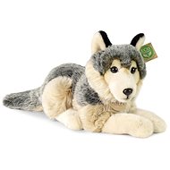 RAPPA Plush wolf lying 30 cm, Eco-Friendly - Soft Toy