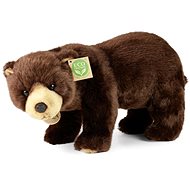 RAPPA Plush brown bear standing 40 cm, Eco-Friendly - Soft Toy