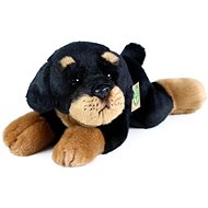 RAPPA Rottweiler plush dog lying 30 cm, Eco-Friendly - Soft Toy