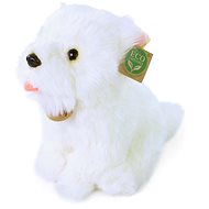 RAPPA Plush dog sitting 23 cm, Eco-Friendly - Soft Toy