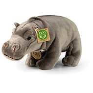 RAPPA Plush hippo standing 30 cm, Eco-Friendly - Soft Toy