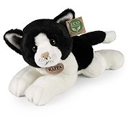 Rappa Plush Cat Black and White 30cm - Soft Toy