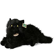 Rappa Plyšová kočka černá 30 cm, Eco-Friendly - Soft Toy
