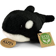 Rappa Plush Orca, 19 cm, Eco-Friendly - Soft Toy