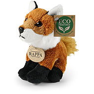 Rappa Plush Fox 13 cm, Eco-Friendly - Soft Toy