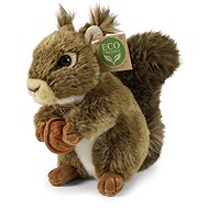 Rappa Plush Squirrel with a Nut, 17 cm, Eco-Friendly - Soft Toy